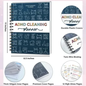 Skavix™ ADHD Cleaning Planner