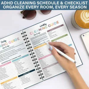 Skavix™ ADHD Cleaning Planner