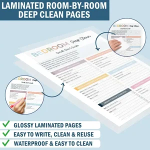 Skavix™ ADHD Cleaning Planner