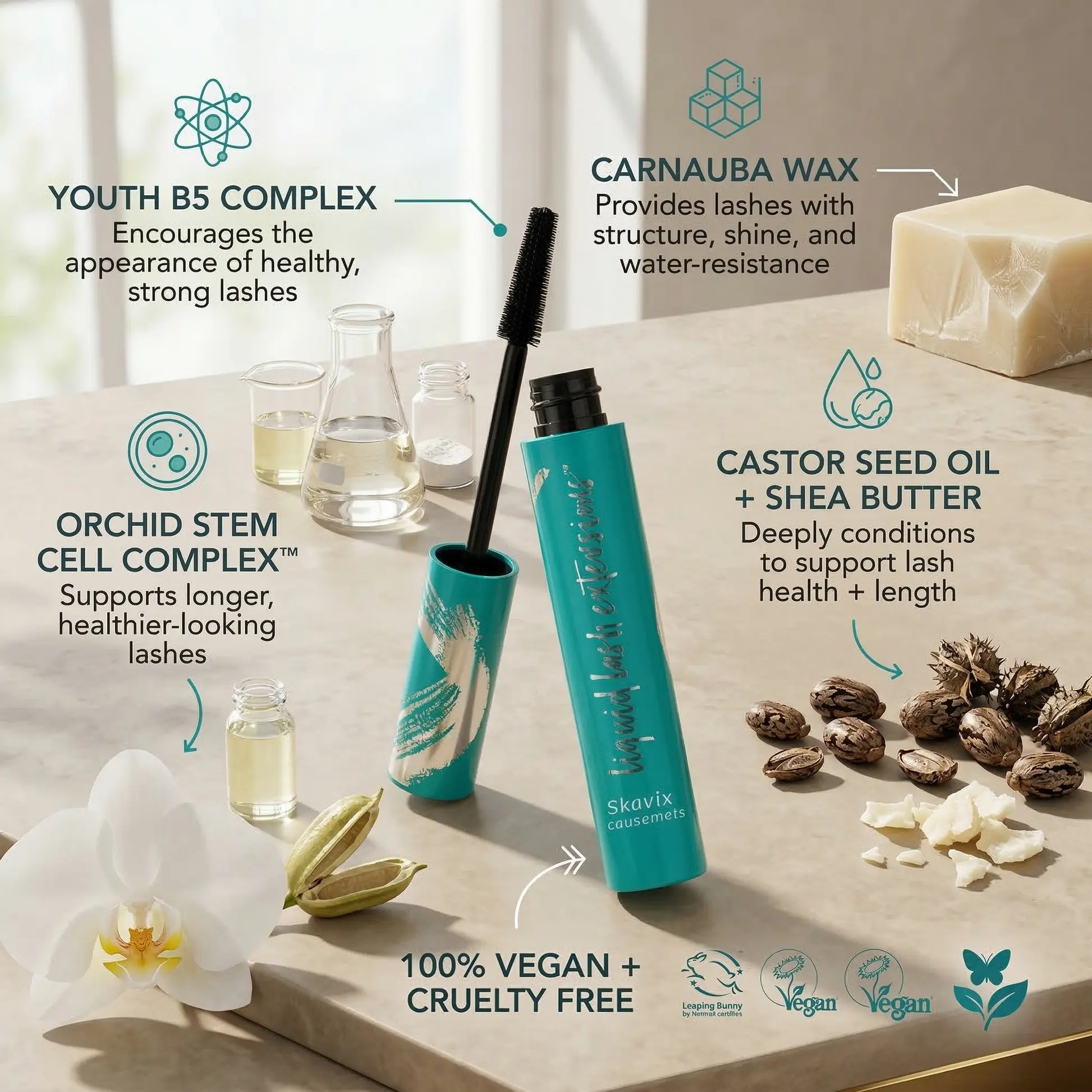 Skavix Extensions Tubing Mascara