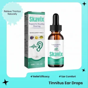 SKAVIX®️ Tinnitus Ear Drops for Clear Ears and Ultimate Comfort – Unlock Instant Relief from Tinnitus and Ear Discomfort🎶