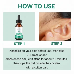 SKAVIX®️ Tinnitus Ear Drops for Clear Ears and Ultimate Comfort – Unlock Instant Relief from Tinnitus and Ear Discomfort🎶