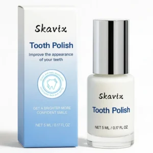 ✨Skavix Instant White Smile Tooth Polish – Fast Stain Removal & Gentle Enamel Care