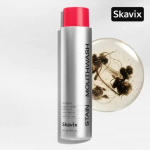 Skavix Stain Whitening Mouthwash for White Teeth, Freshens Breath
 – softfaceglow