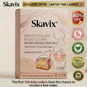 🔥Limited-time 60% sale--Skavix Targeted Breast Enhancement Advanced Nano-Microneedle Patches