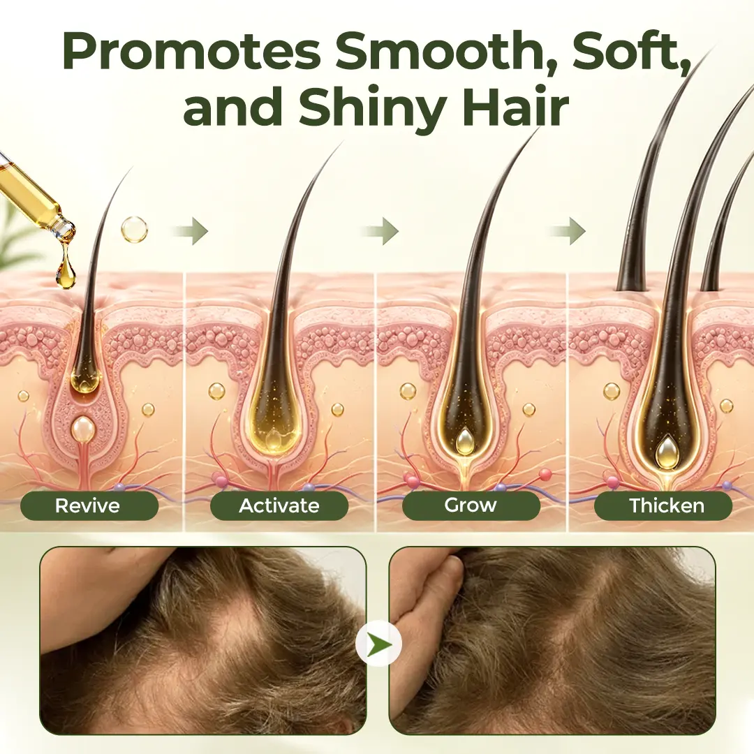 🌿 Skavix® VerdaRoot Scalp Essence – Promote Thicker, Stronger & Healthier-Looking Hair