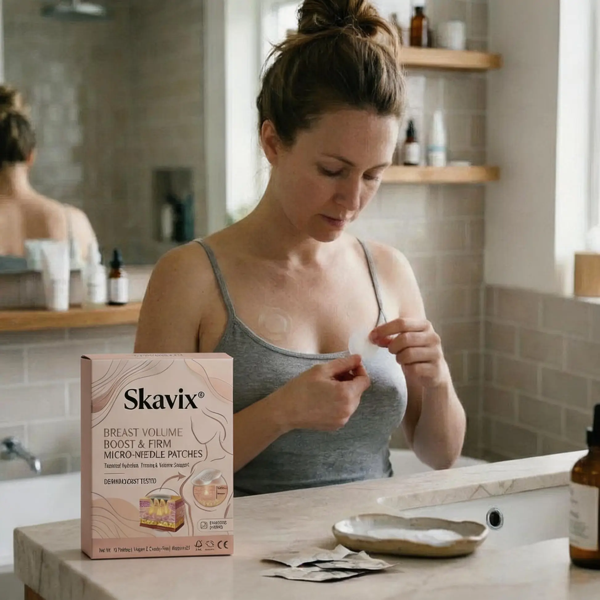 OFFICIALBRAND
🔥Limited-time 60% sale--Skavix Targeted Breast Enhancement Advanced Nano-Microneedle Patches