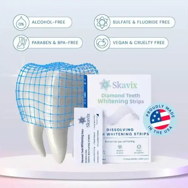 Skavix™ Diamond Teeth Whitening Strips