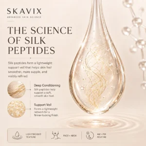 Skavix Silk Peptide Firming Serum with Marine Collagen