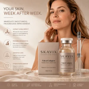 Skavix Silk Peptide Firming Serum with Marine Collagen
