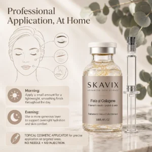 Skavix Silk Peptide Firming Serum with Marine Collagen