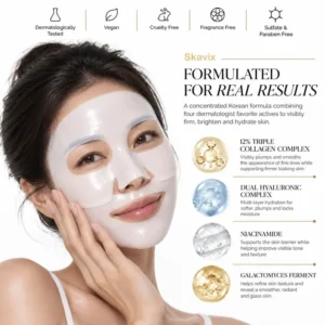 OFFICIAL
AUTHENTIC
Skavix® Plumping Gel Face Mask